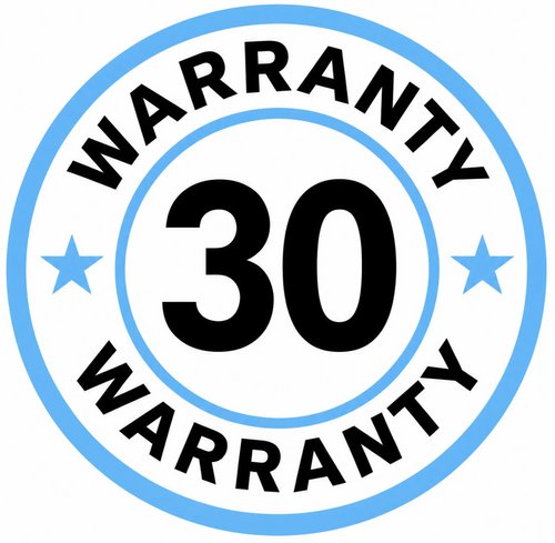 30 Days Warranty