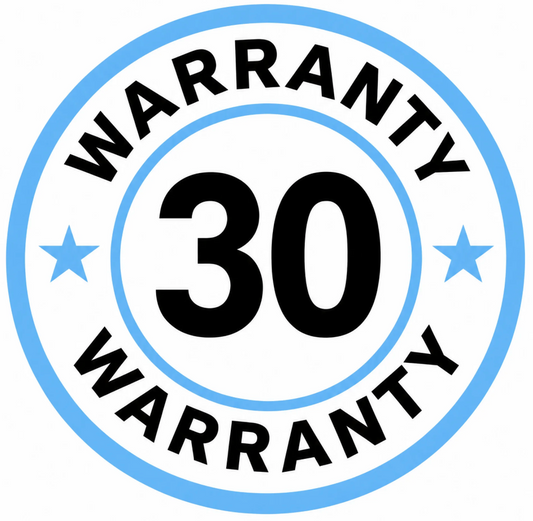 30 Days Warranty